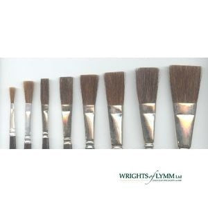 Series 1306 Brown Ox Hair One Stroke Brush 25mm (1")