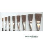 Series 1306 Brown Ox Hair One Stroke Brush 25mm (1")