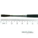 Series 1306 Brown Ox Hair One Stroke Brush 3mm (1/8")