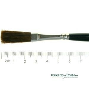 Series 1306 Brown Ox Hair One Stroke Brush 9mm (3/8")