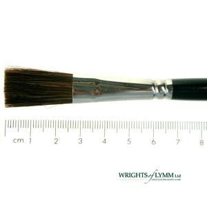Series 1306 Brown Ox Hair One Stroke Brush 12mm (1/2")
