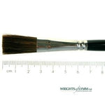 Series 1306 Brown Ox Hair One Stroke Brush 12mm (1/2")
