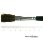 Series 1306 Brown Ox Hair One Stroke Brush 16mm (5/8")