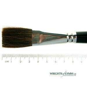 Series 1306 Brown Ox Hair One Stroke Brush 18mm (3/4")