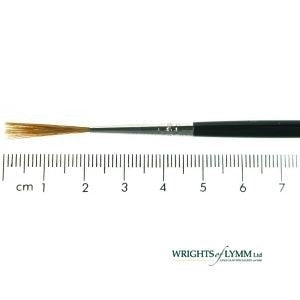 Series 1317 Sable/Ox Mix Chisel Writer Brush No.0