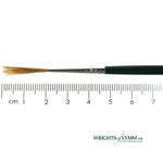 Series 1317 Sable/Ox Mix Chisel Writer Brush No.0