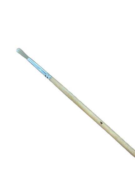 1076 Hog & Synthetic Nylon Hair Round Fitch Brushes