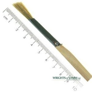 Synthetic hog hair slant fitch