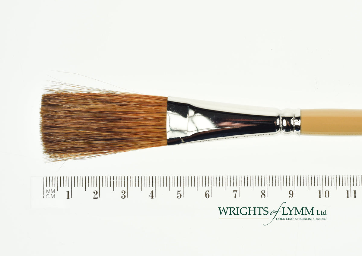 Mack Taklon/Squirrel One Stroke Flat Brush - 3/4"