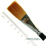 Series 1306 Brown Ox Hair One Stroke Brush 22mm (7/8")