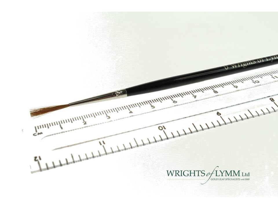 Series 1310 Sable Chisel Writer Brush No.0