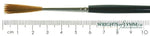 Series 1310M Synthetic/Natural Sable Mix Chisel Brush No.4