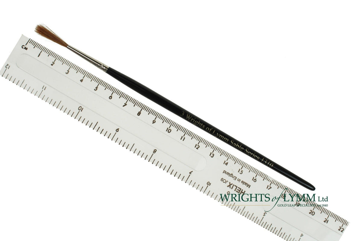 Series 1310 Sable Chisel Writer Brush No.3