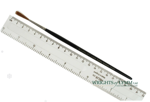 Series 1310 Sable Chisel Writer Brushes