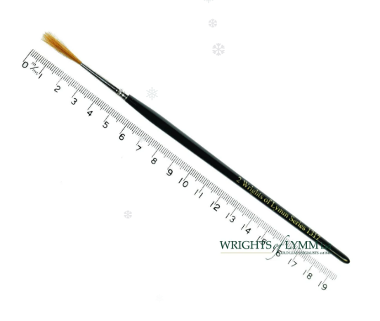 Series 1317 Sable/Ox Mix Chisel Writer Brushes