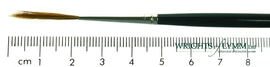 Series 1330 Long Length Sable Pointed Writer Brush No.0