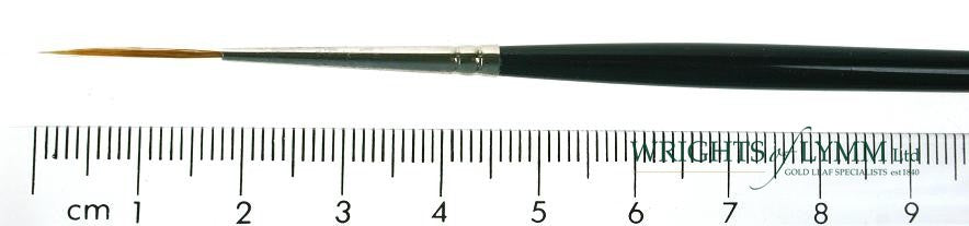 Series 1330 Long Length Sable Pointed Writer Brush No.000