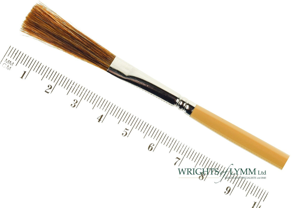 Mack 2962 Taklon/Squirrel One Stroke Flat Brush - 1/4"