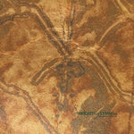 Coloured Silver Loose Marbled Leaf - Brown Gold - 50 Leaves