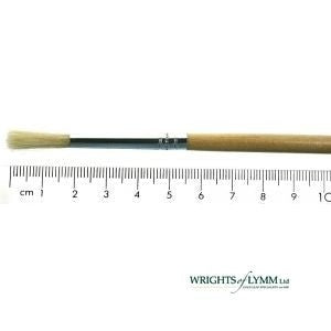 Synthetic hog hair round fitch