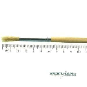 Synthetic hog hair round fitch