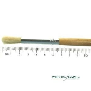 Synthetic hog hair round fitch