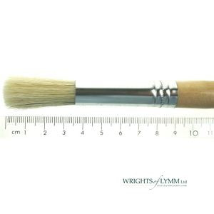 Synthetic hog hair round fitch