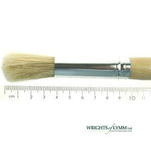 Synthetic hog hair round fitch