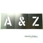 152mm Set of Letters A-Z
