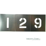 Zinc Plate Stencils - Numbers