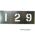 Zinc Plate Stencils - Numbers