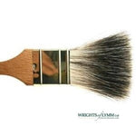 25mm Thin Flat Badger Brush