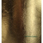 24ct Superior Manetti Italian Transfer Gold Leaf in a booklet containing 25 leaves