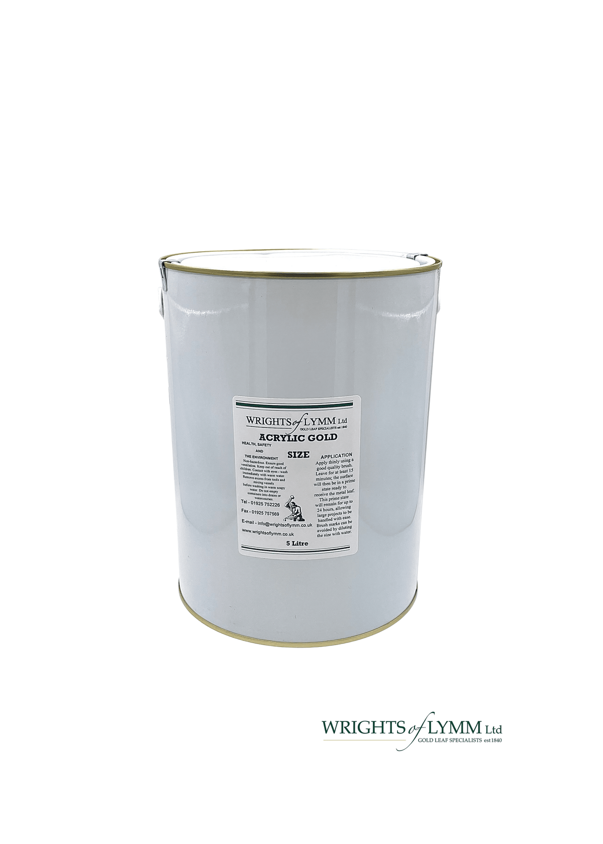 Wrights Acrylic Gold Size