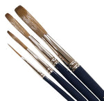 Mack Meyer - A collection of art brushes with synthetic sable hair