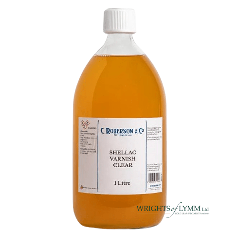 1 litre Robersons Shellac Varnish
