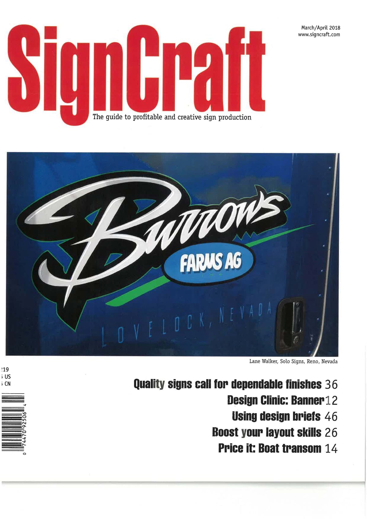 Signcraft No.219 Magazine