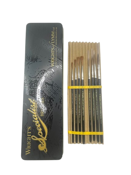 Signwriting Starter Brush Set with Brush Tin