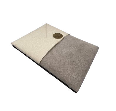 Gilders cushion with card shield used for gilding with genuine gold loose leaf