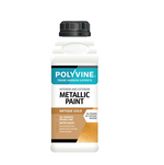 Polyvine metallic paint in pearl colour antique gold