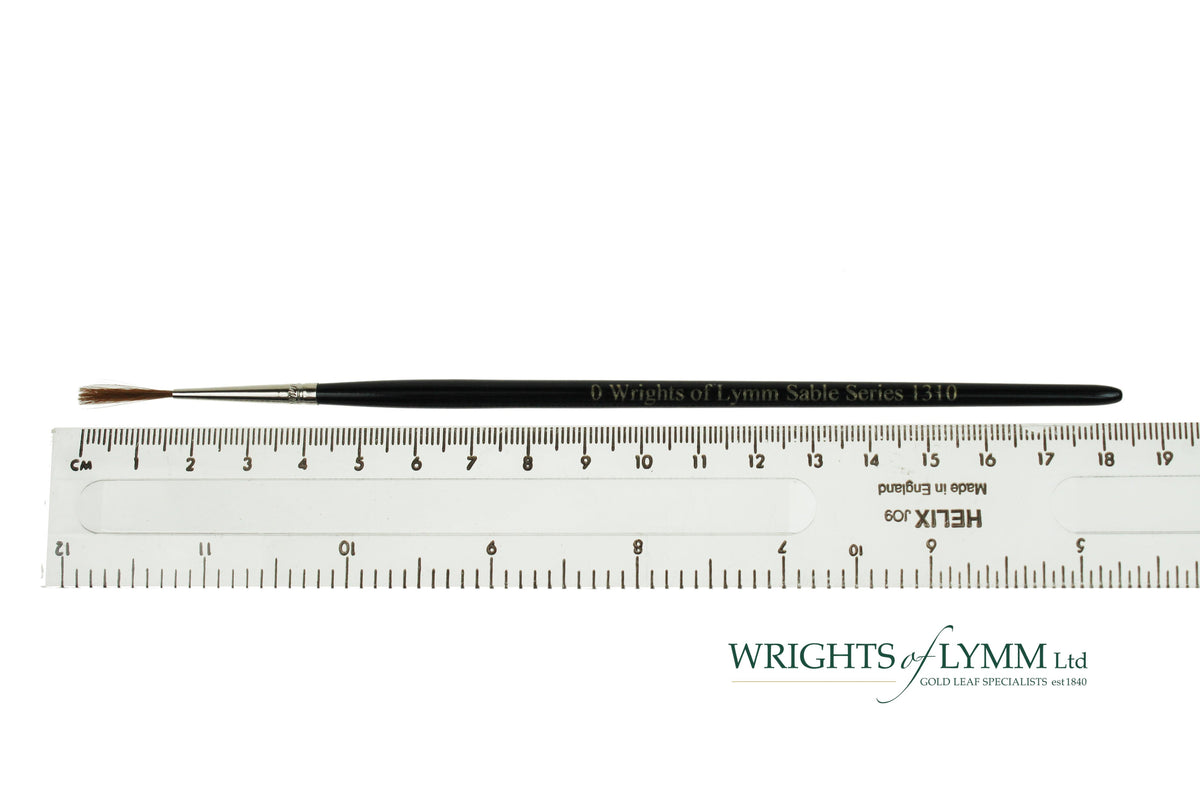 Series 1310 Sable Chisel Writer Brush No.0