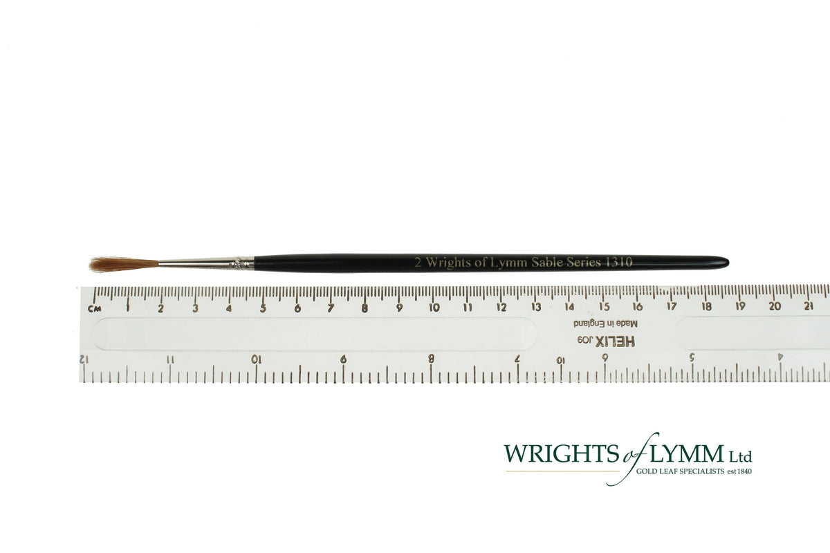 Series 1310 Sable Chisel Writer Brush No.2