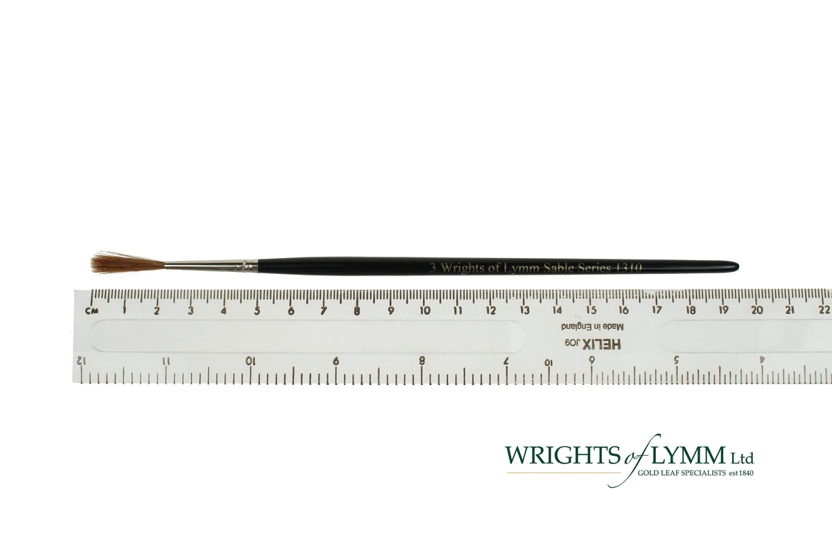 Series 1310 Sable Chisel Writer Brush No.3