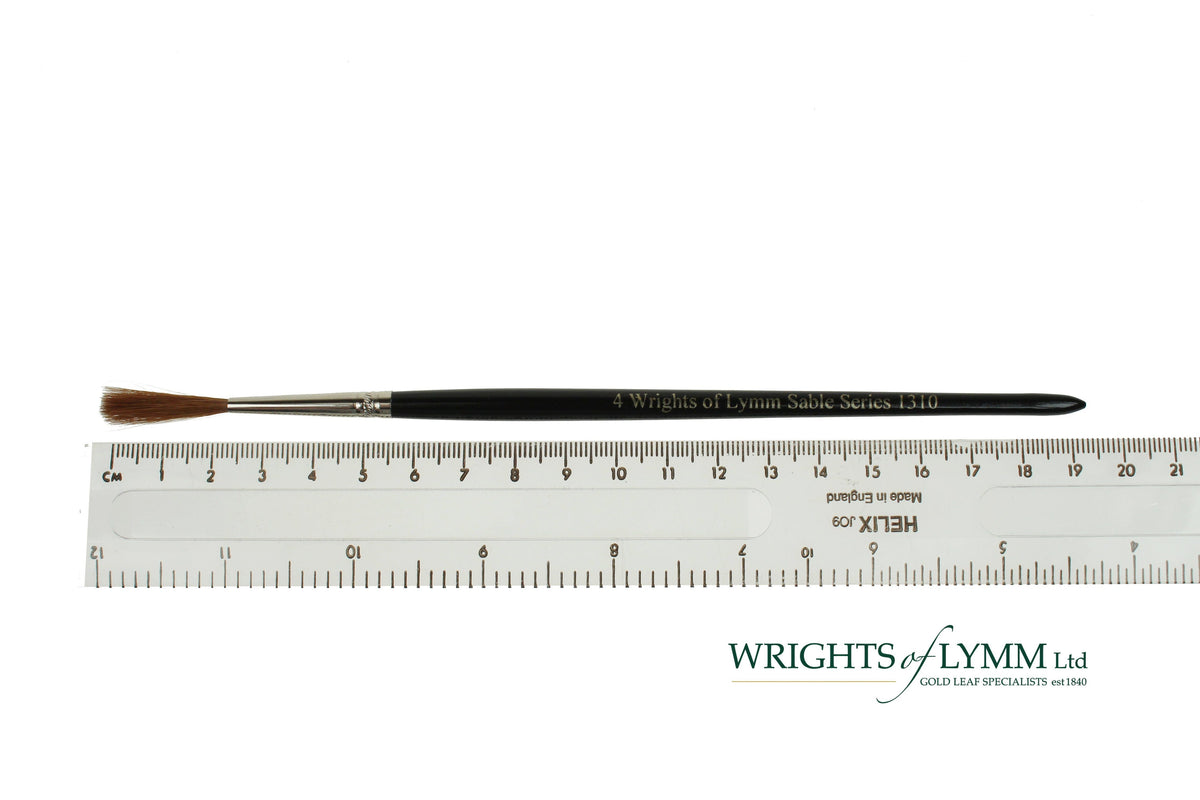 Series 1310 Sable Chisel Writer Brush No.4