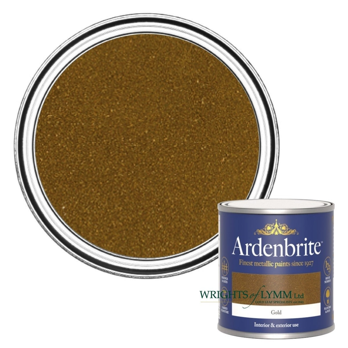Ardenbrite Water-Based Metallic Paint