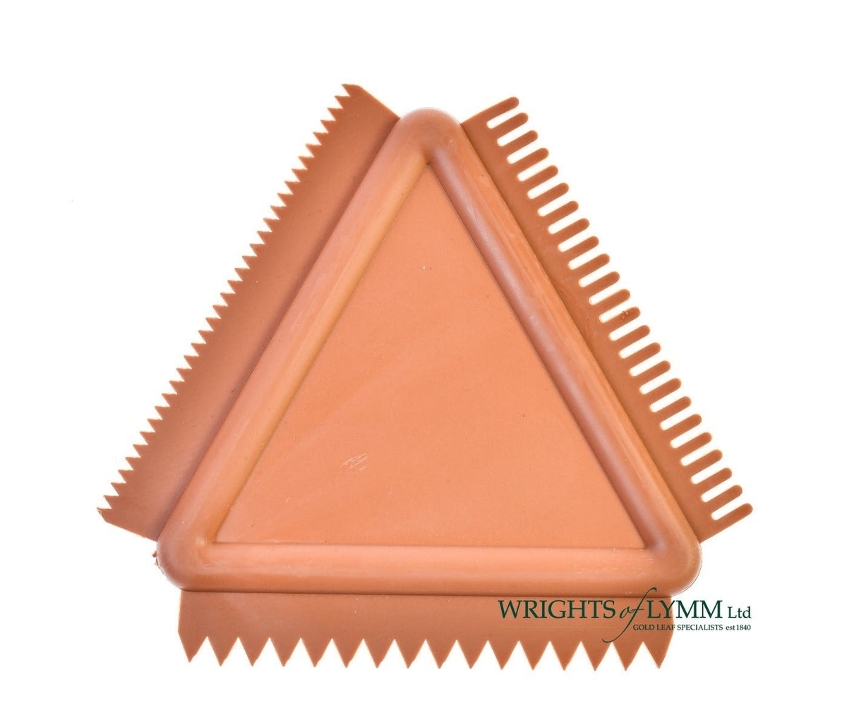 No.103 Triangular Rubber toothed Comb