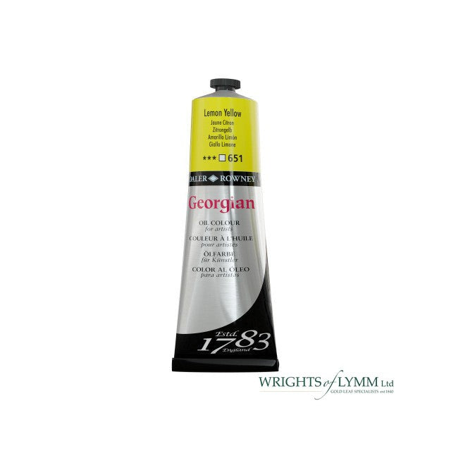 75ml Georgian Oil - Lemon Yellow