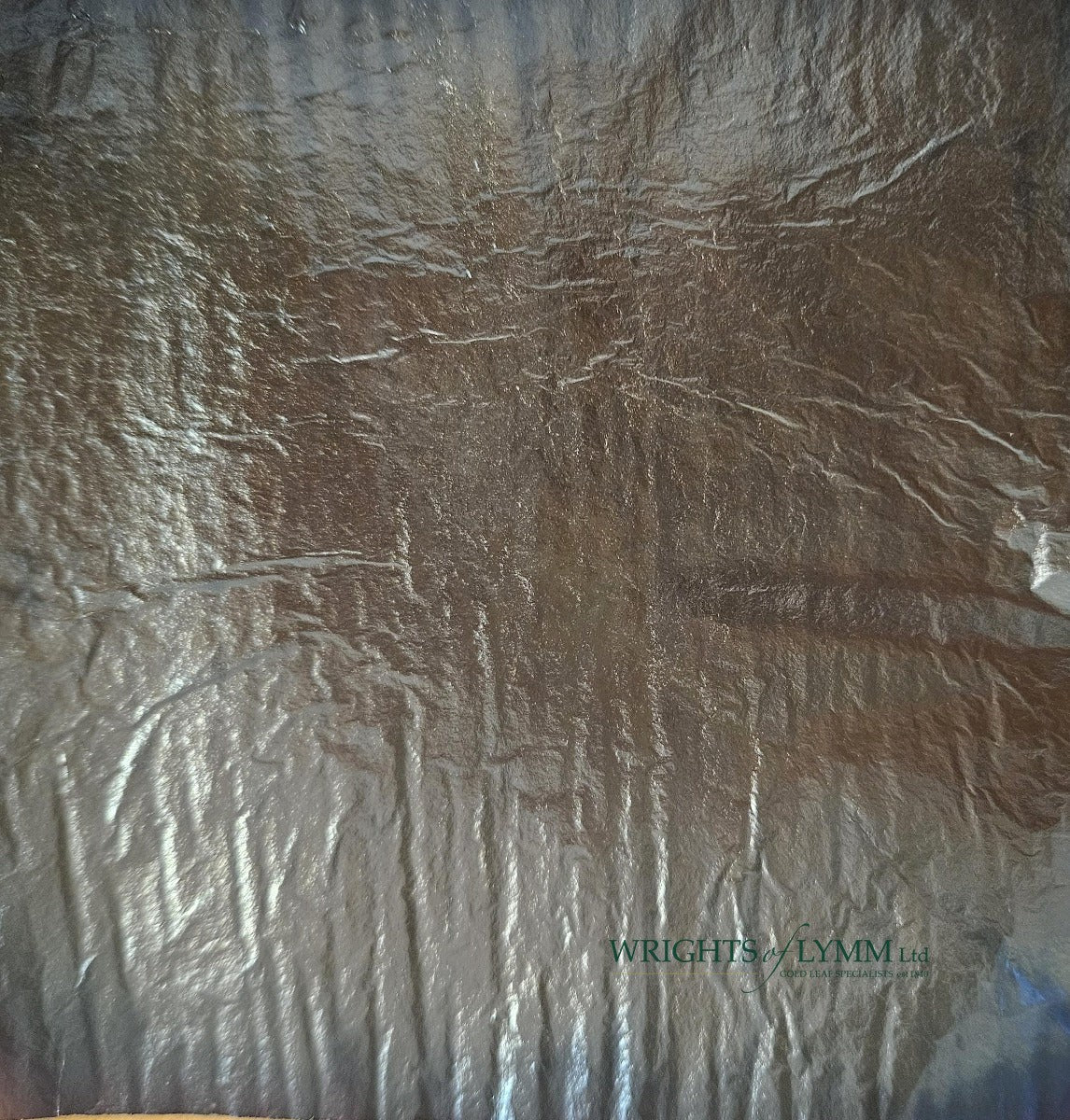 Blue/Green Gloomy Sky Variegated Zinc Transfer Leaf in a booklet containing 25 leaves (140mm). For use in gilding, monumental works, restoration and and art.