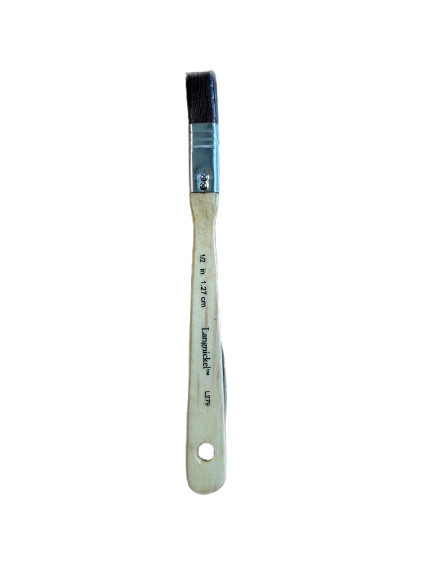 Royal & Langnickel Brown Camel Hair Flat Brush 1/2"