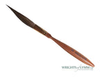 Lite pinstriping brush with a wooden handle and blue squirrel hair